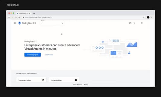 Google Dialogflow Tool Image 2