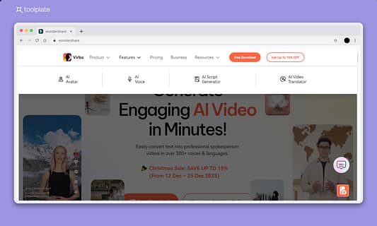 Wondershare Virbo Tool Image 2