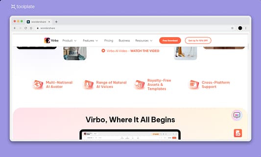 Wondershare Virbo Tool Image 4
