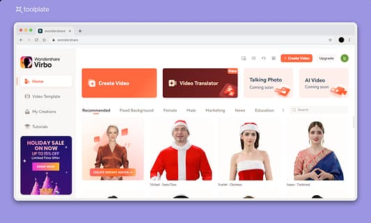 Wondershare Virbo Tool Image 6
