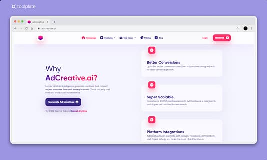 AdCreative Tool Image 1
