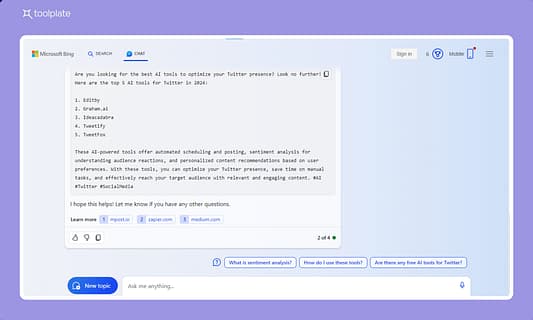 Microsoft Copilot Tool Image 2