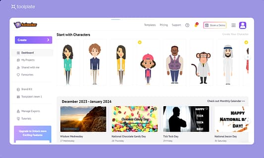 Animaker AI Tool Image 1