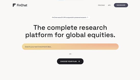 FinChat Tool Image 1