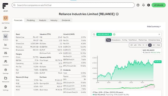 FinChat Tool Image 4
