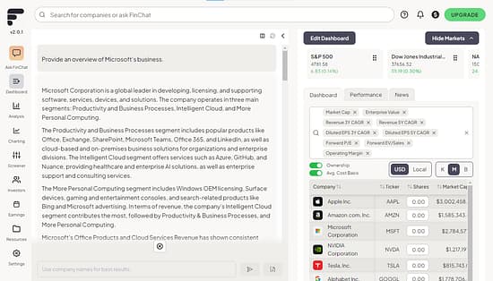 FinChat Tool Image 5
