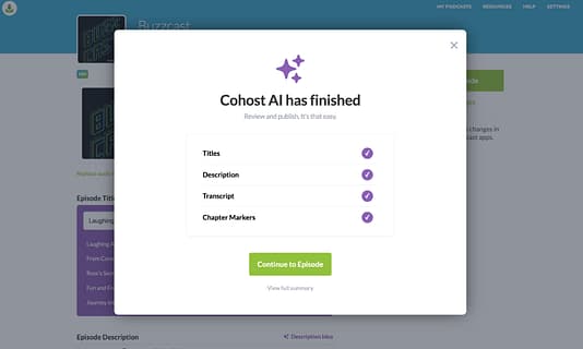 Buzzsprout Cohost  Tool Image 5