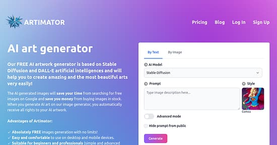 Artimator  Tool Image 1