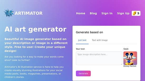 Artimator  Tool Image 2