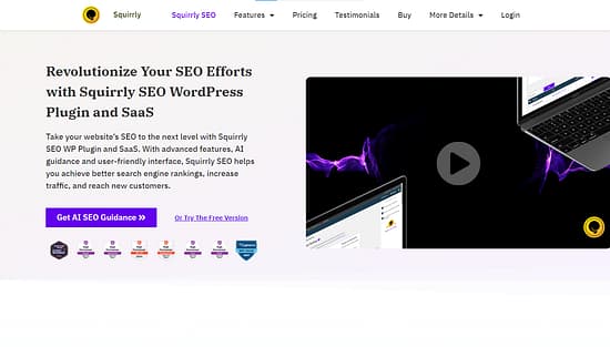 Squirrly SEO Tool Image 1
