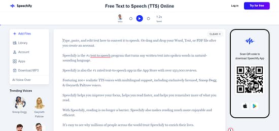 Speechify Tool Image 4