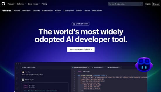 Github Co-pilot Tool Image 1