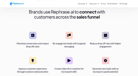 Rephrase AI Tool Image 3