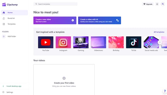 Clipchamp Tool Image 1