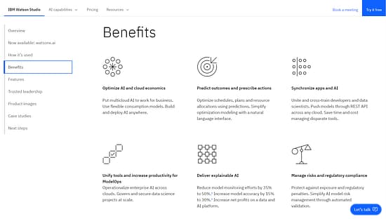 IBM Watson Studio Tool Image 2