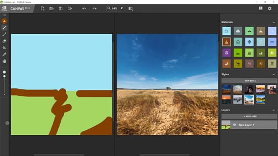 NVIDIA Canvas Tool Image 2