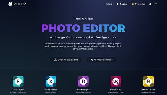 Pixlr Tool Image 1