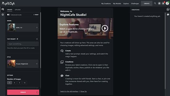 Nightcafe Tool Image 1