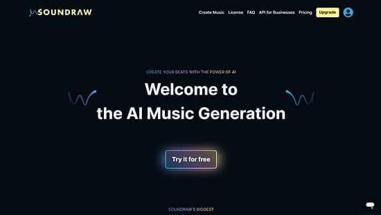 Soundraw Tool Image 1