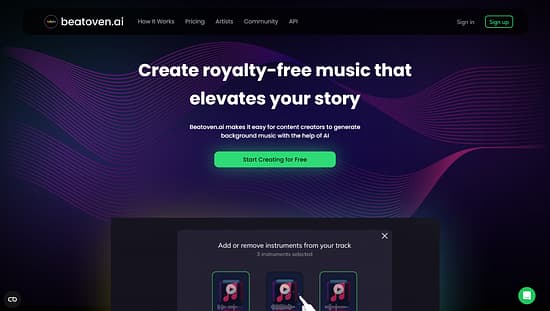 Beatoven Tool Image 1