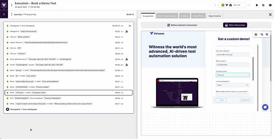 Virtuoso QA Tool Image 7