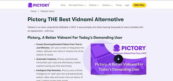 Pictory AI Tool Image 4