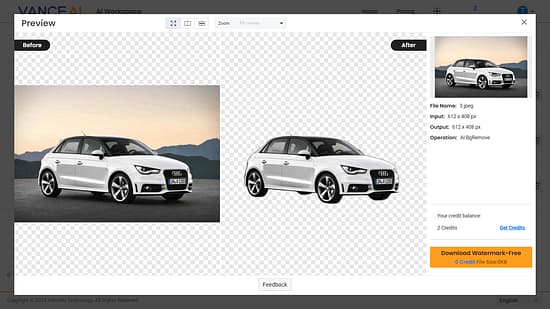 Vance AI Tool Image 3
