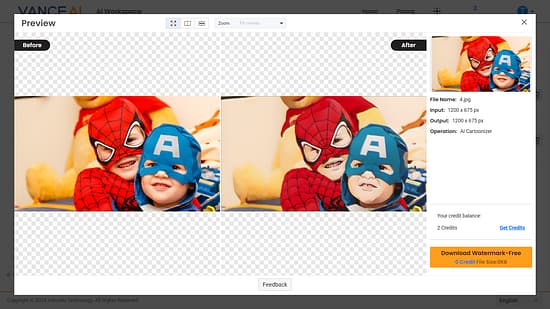 Vance AI Tool Image 4