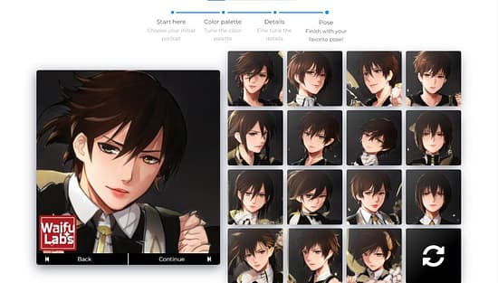 WaifuLabs Tool Image 4