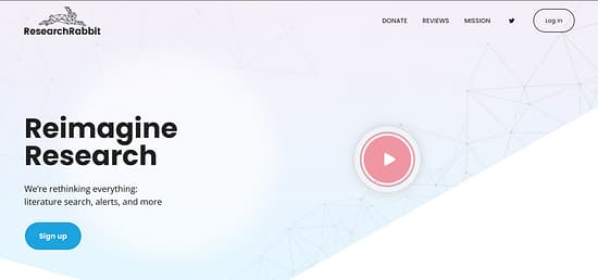 Research Rabbit AI Tool Image 1