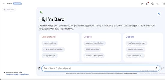 Google Bard Tool Image 1