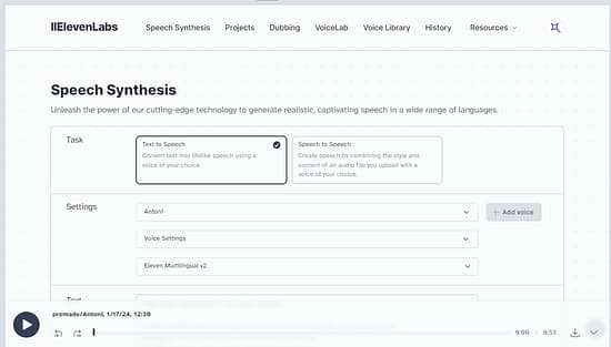 ElevenLabs Tool Image 3