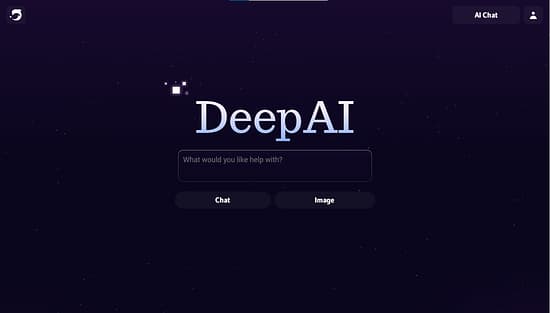 DeepAI Tool Image 1