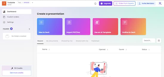 Presentation.AI Tool Image 1