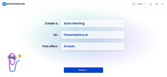 Presentation.AI Tool Image 3
