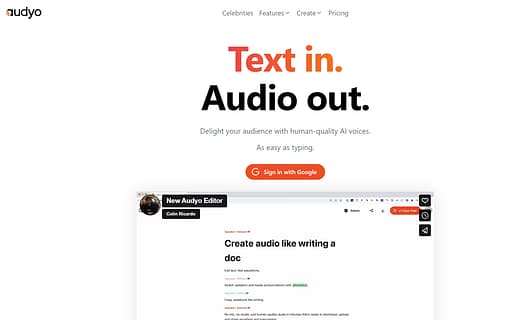 Audyo  Tool Image 1
