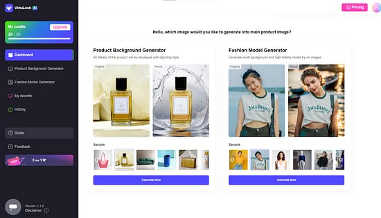 Wondershare VirtuLook Tool Image 1
