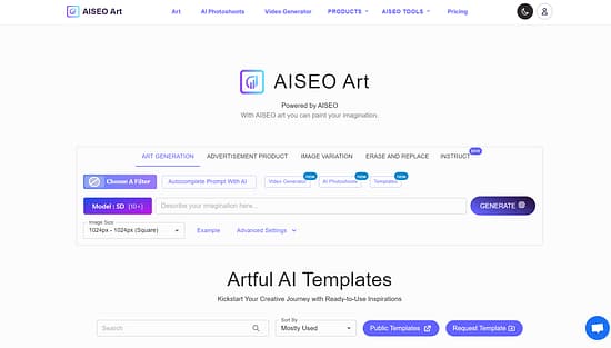 AISEO Art Tool Image 1