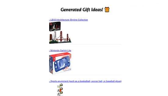 Cool Gift Ideas  Tool Image 3