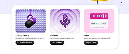 Adobe Podcast Tool Image 2
