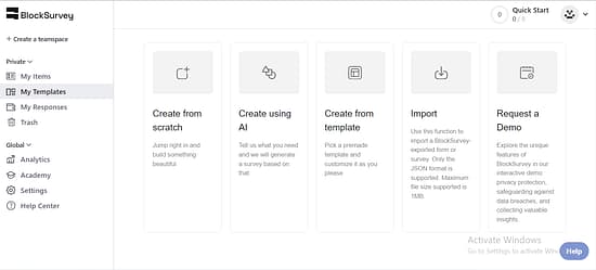 Block Survey Tool Image 2