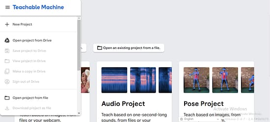 Teachable Machine AI Tool Image 2