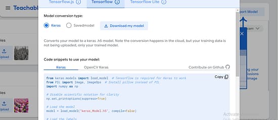 Teachable Machine AI Tool Image 7