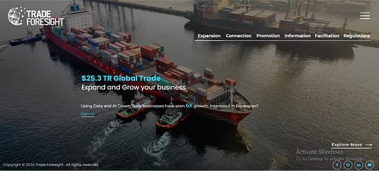 Trade Foresight Tool Image 1