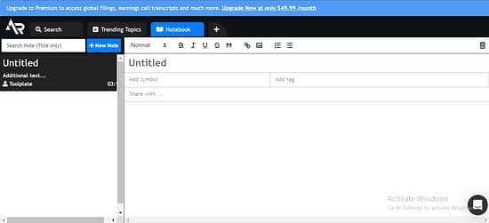 Alpha Research Tool Image 3