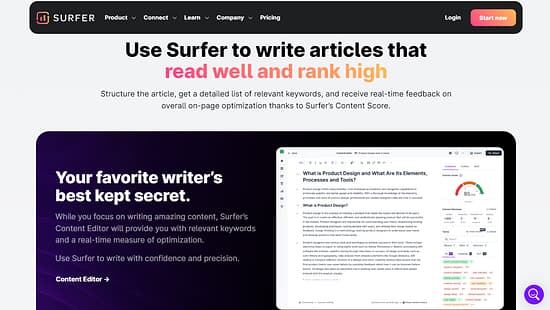 Surfer SEO Tool Image 2