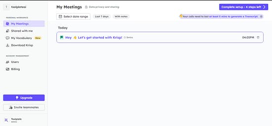 Krisp Tool Image 5