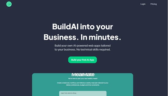 Build AI Tool Image 1