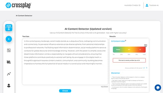 Crossplag AI Tool Image 5
