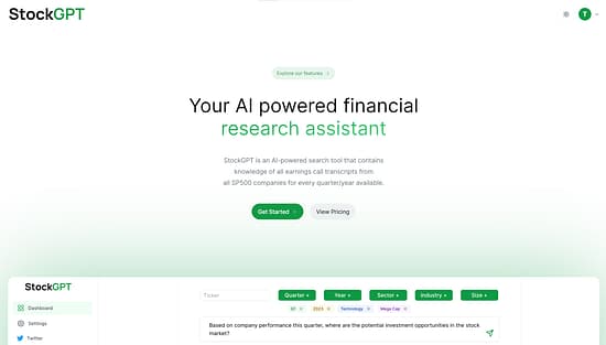 StockGPT Tool Image 1